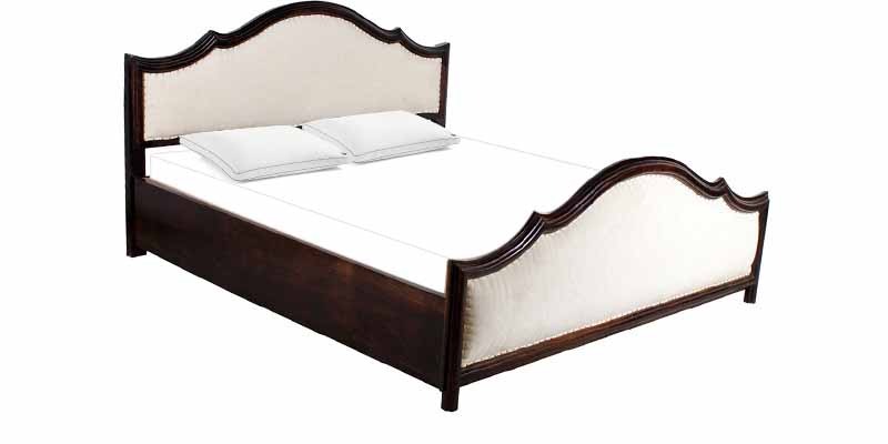 Orevon King Size Bed with Storage in Passion